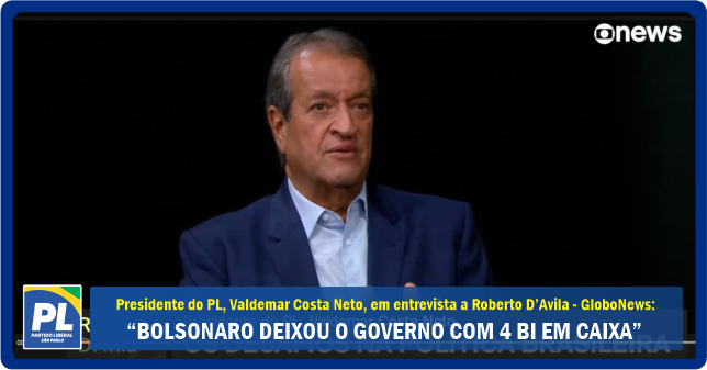 Quem é Valdemar Costa Neto, o dono do futuro partido de Bolsonaro