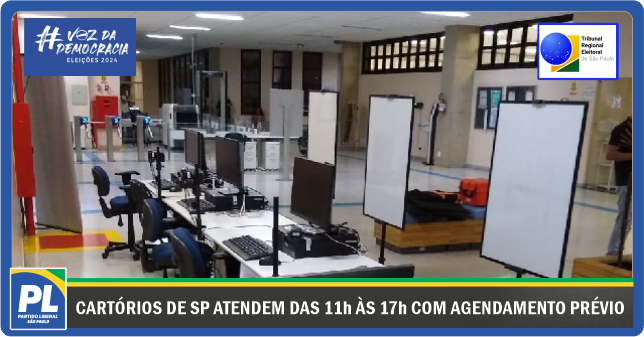 Atendimento Presencial Nos Cartórios Requer Agendamento No Site Do Tre Sp Partido Liberal 5419